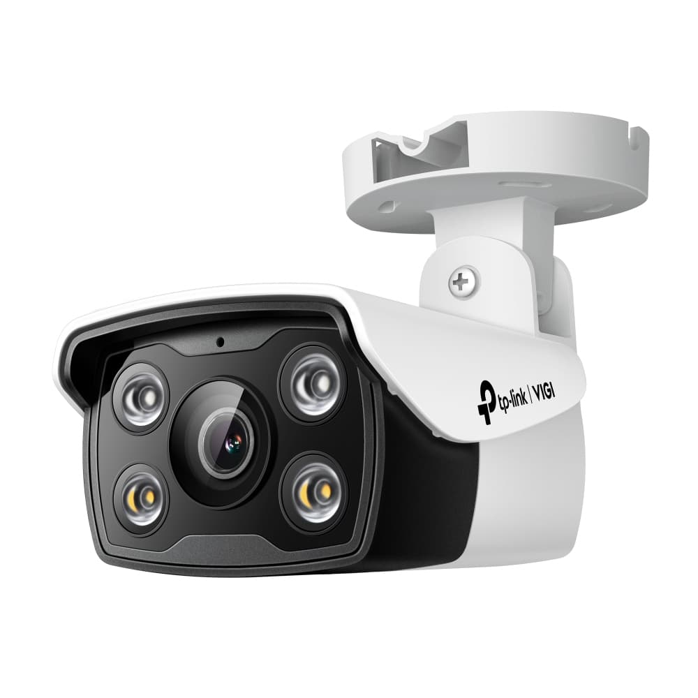 TP-LINK VIGI OUTDOOR BULLET CAMERA, 4.0MM, 4MP, IR, 10/100, 2WAY AUDIO, POE/DC, IP66, 3YR