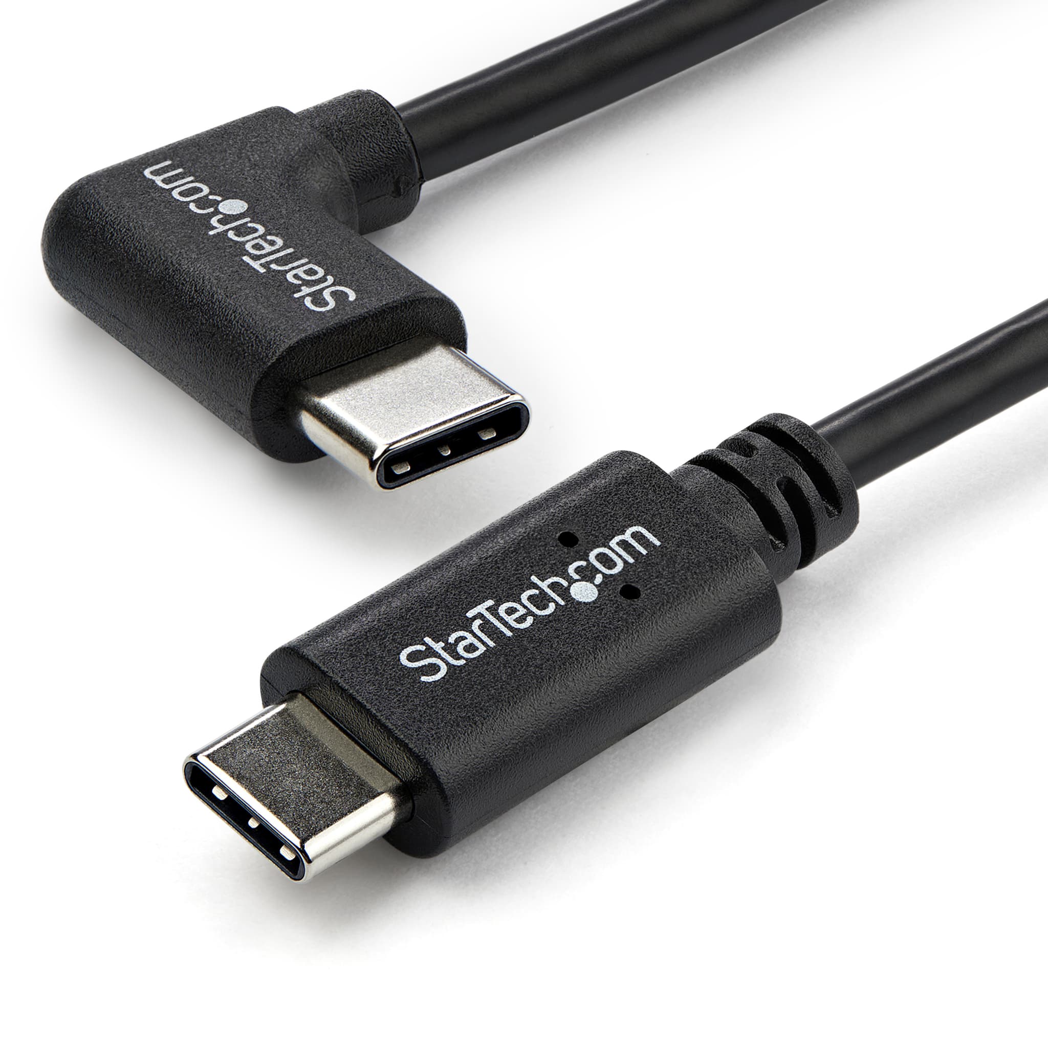 StarTech 1 m Right‑Angle USB‑C Cable – 60 W PD
