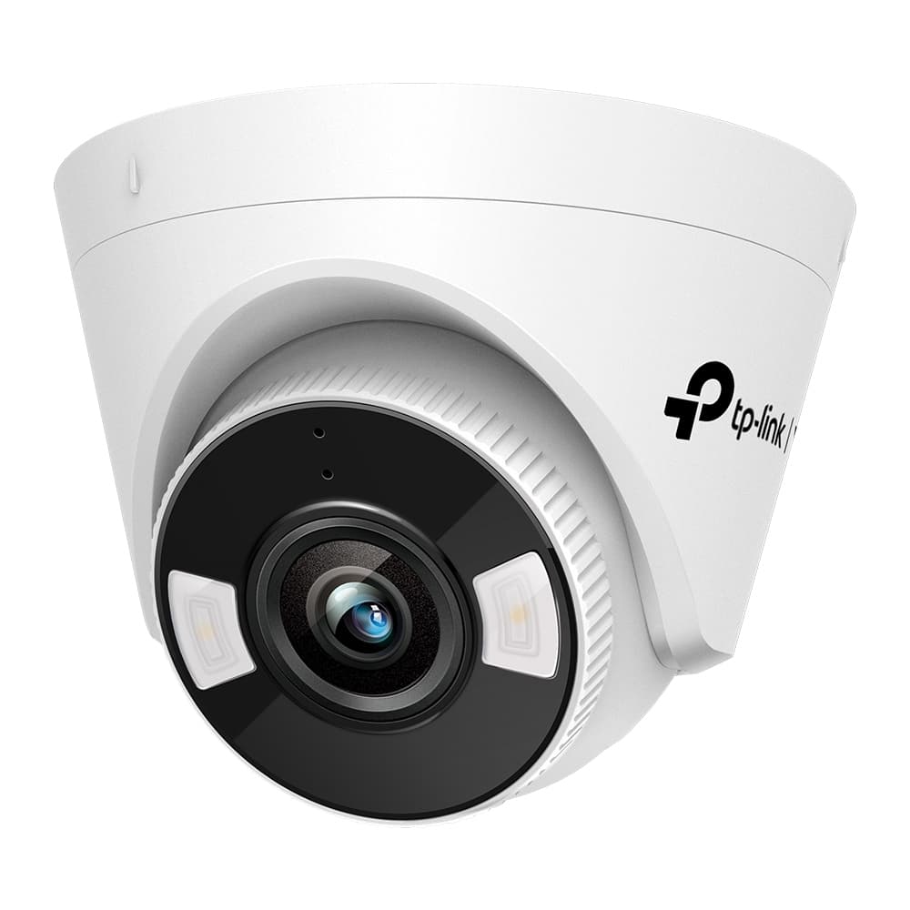 TP-LINK VIGI COLOUR TURRET CAMERA, 4.0MM, 5MP, IR, 10/100, 2-WAY AUDIO, 3YR