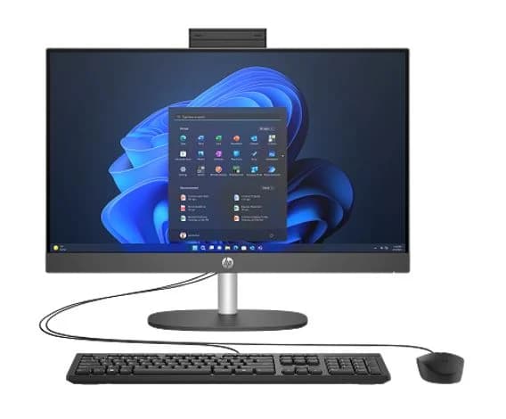 HP ProOne 245 G10 AIO 23.8'/24' FHD NT AMD Ryzen R5-7520U 16GB DDR5 512GB SSD WIN 11 PRO AMD 610M Graphics WiFi6 Keyboard+Mouse 1Yr OS WTY ~i5