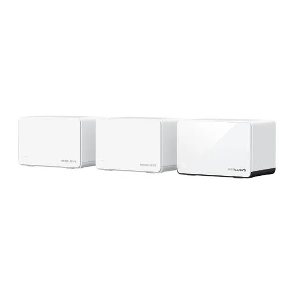 Mercusys Halo H85X(3-pack) AX3000 Whole Home Mesh WiFi 6 System,  574 Mbps at 2.4 GHz, 2402 Mbps at 5 GHz