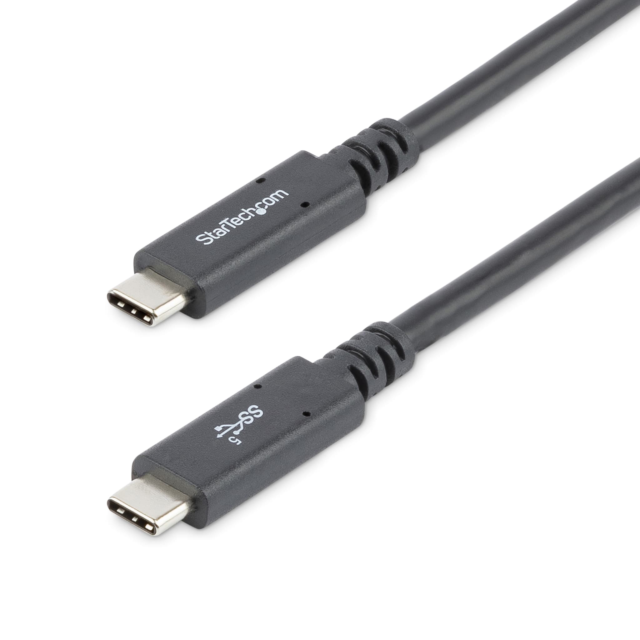 StarTech 1.8m USB‑C 3.0 5A PD Cable – Black