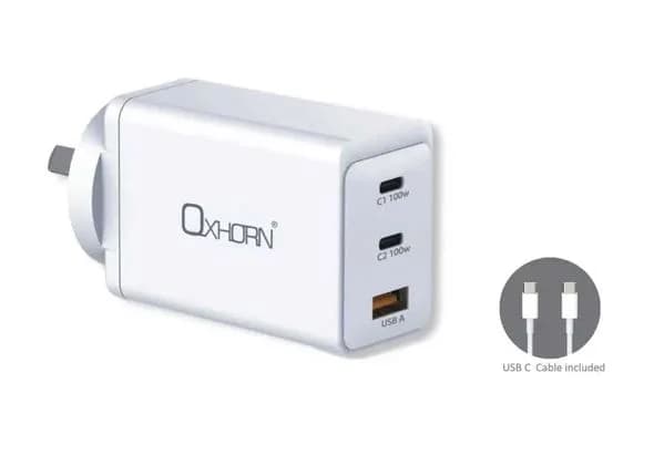 Just You PC 100W GaN 3‑Port Charger