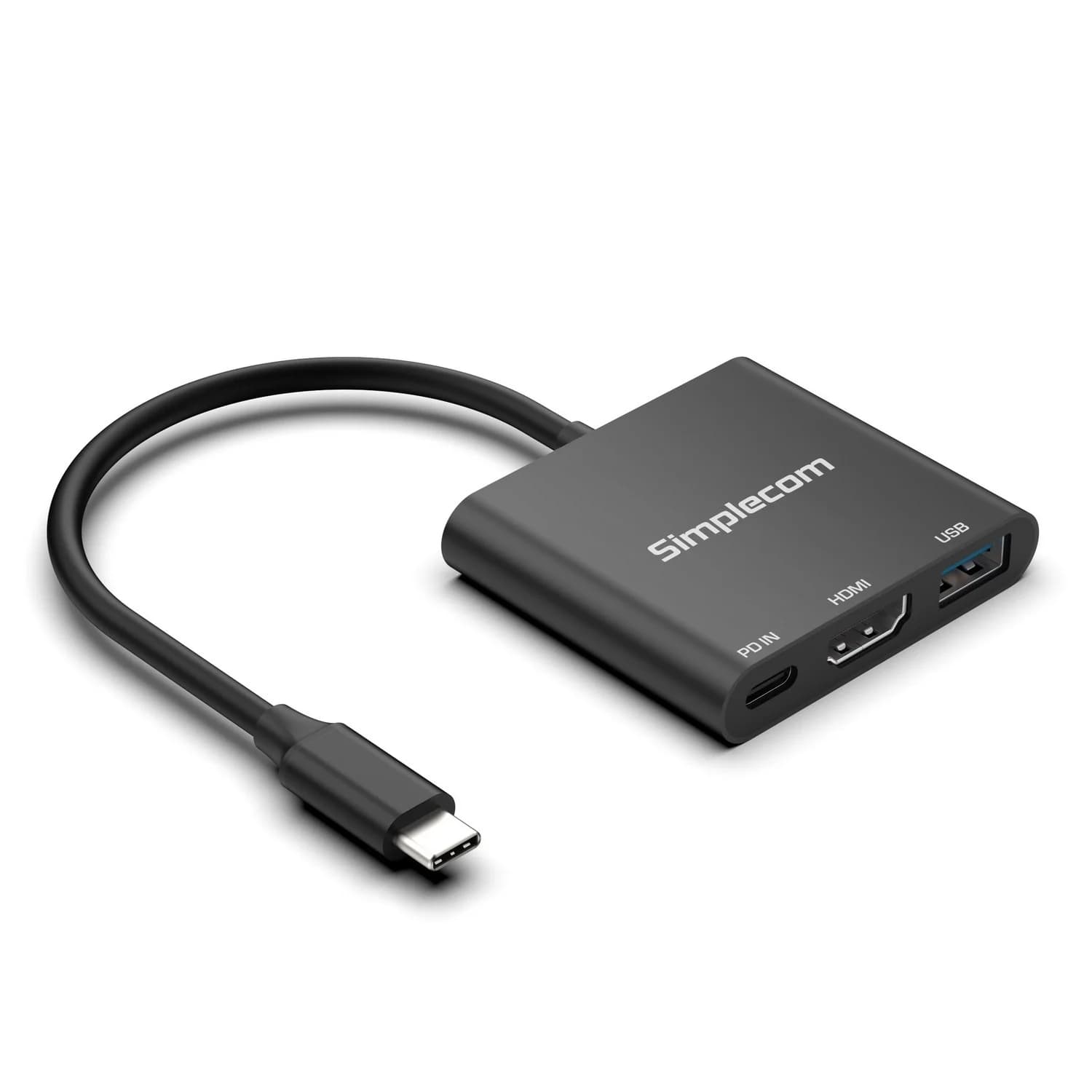 Simplecom DA320 USB‑C 3‑In‑1 Adapter