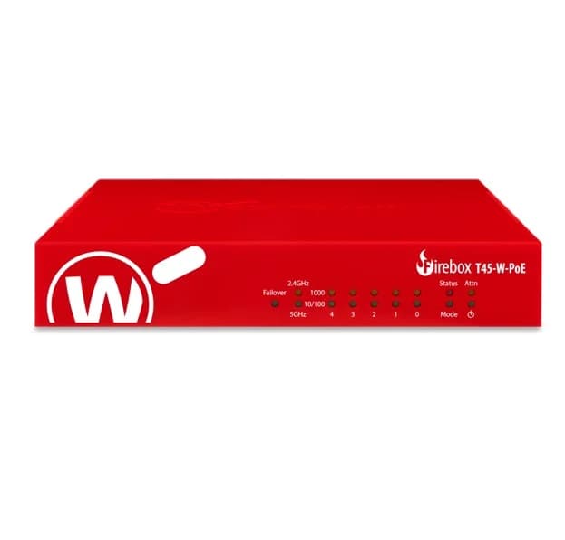 WatchGuard Basic Security Suite for Firebox T45-W-PoE - 1-Year (License ONLY; HW SKU: WGT48000-AU)
