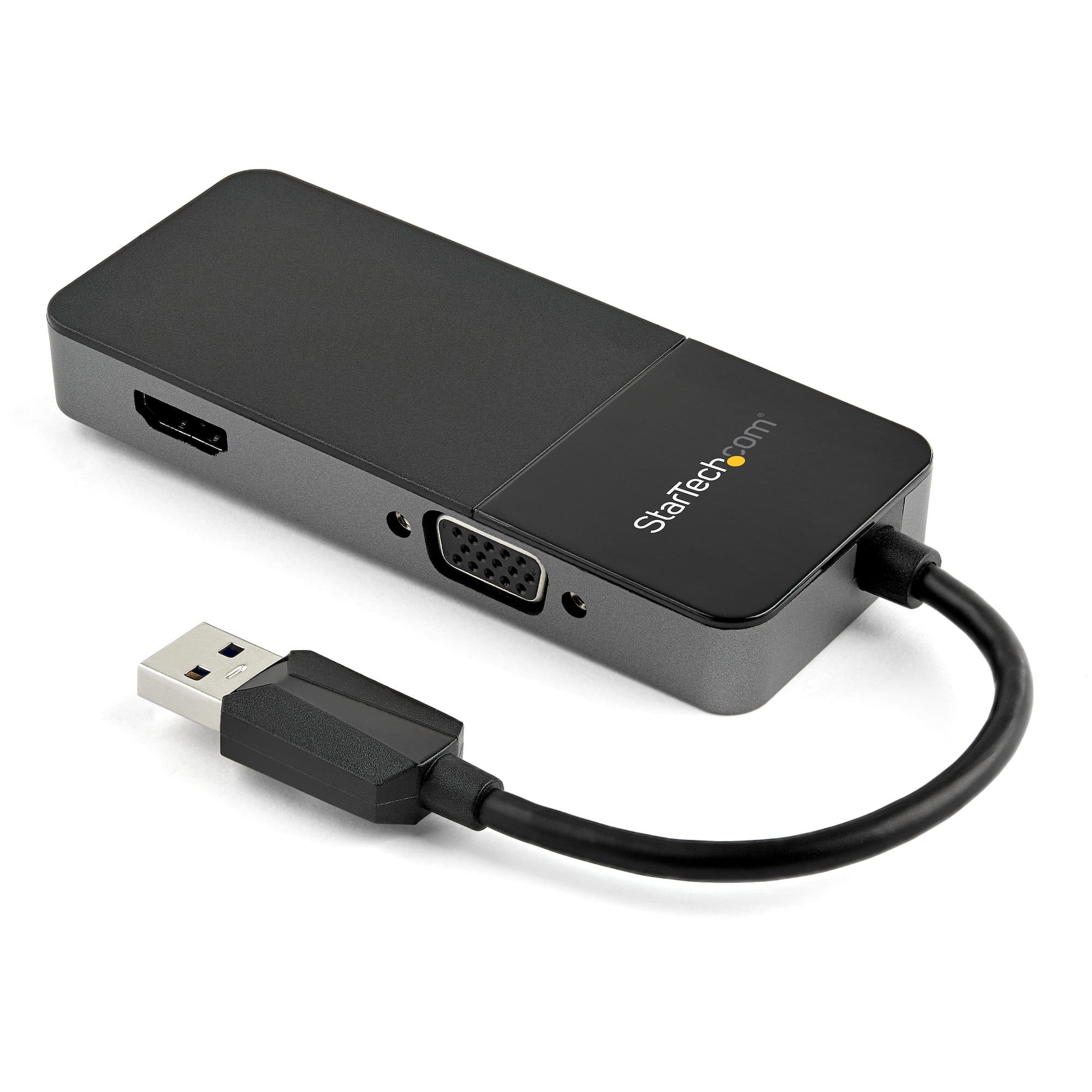 StarTech USB 3.0 HDMI/VGA – 4K, 3‑Yr Warranty