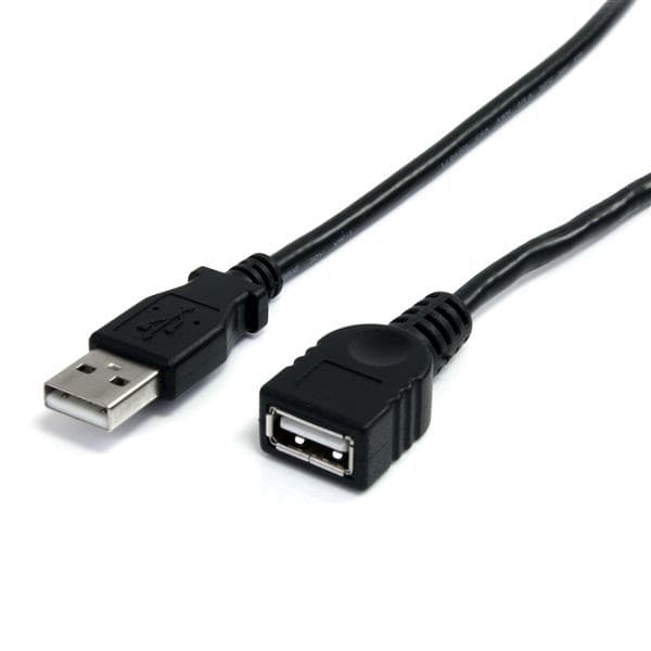 StarTech 1 m USB 2.0 A‑to‑A Extension – Black