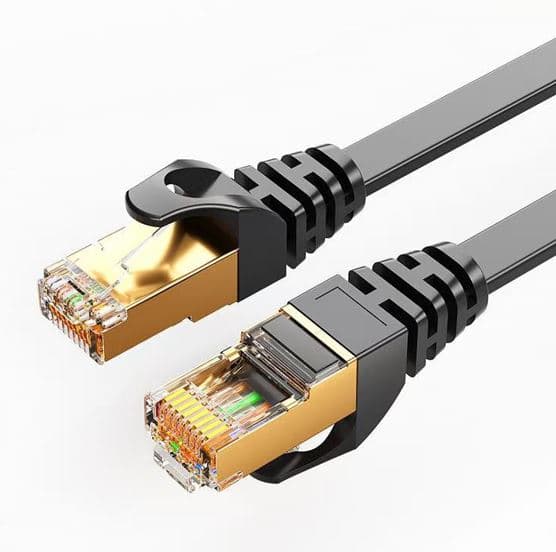 8Ware CAT7 1m Flat Snagless RJ45 Cable