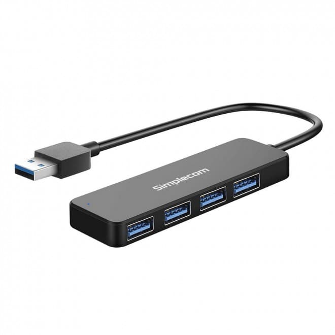 (LS)Simplecom CH342 USB 3.0 (USB 3.2 Gen 1) SuperSpeed 4 Port Hub for PC Laptop