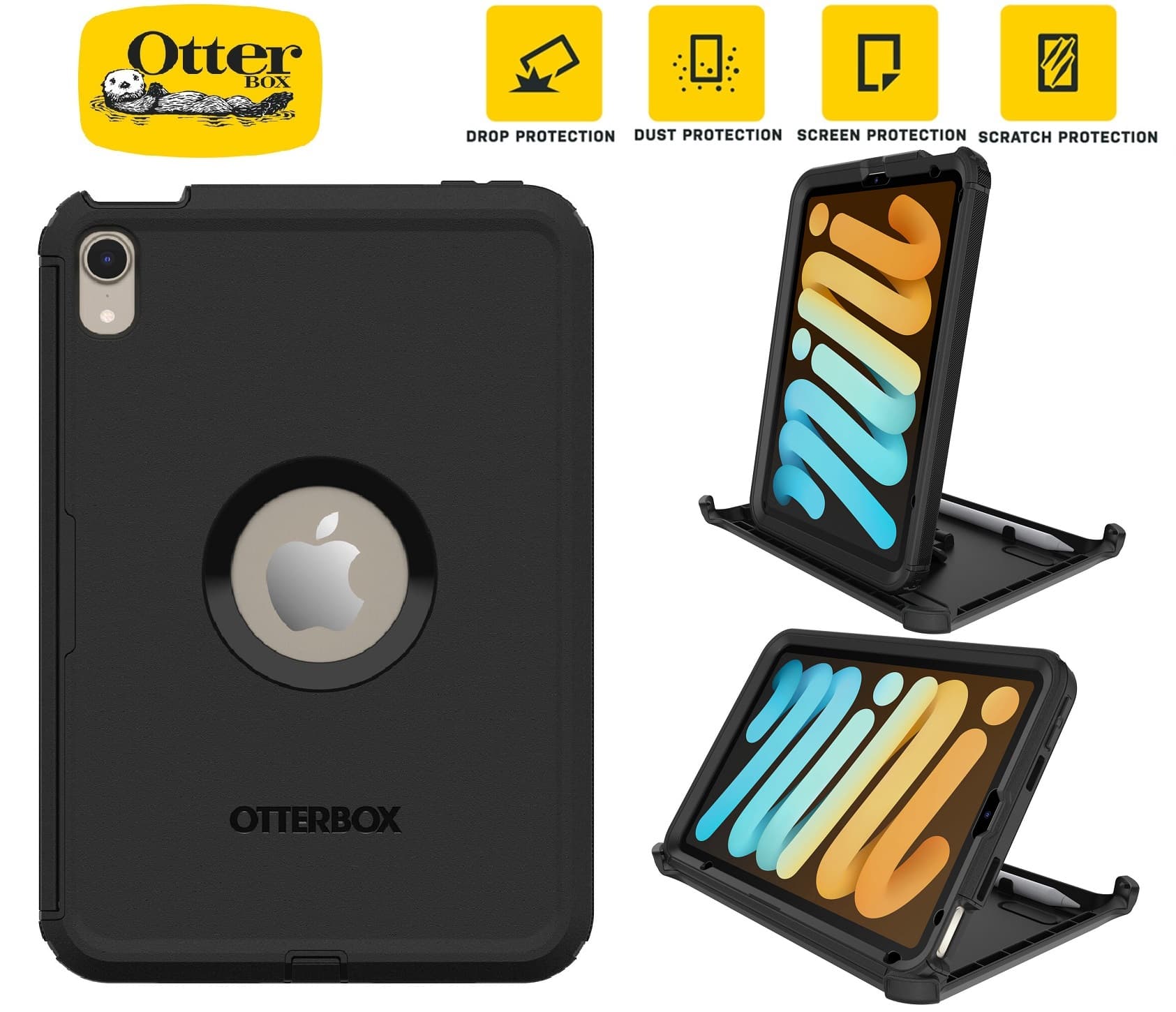 OtterBox Defender iPad Mini Case (Black)