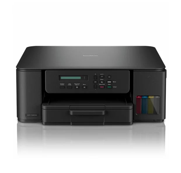 Brother T580DW A4 3-in-1 Refillable Ink Tank Printer with ultra-low running costs, 16ppm, auto duplex printing, 7,500/5,000 page, dual-band Wi-Fi