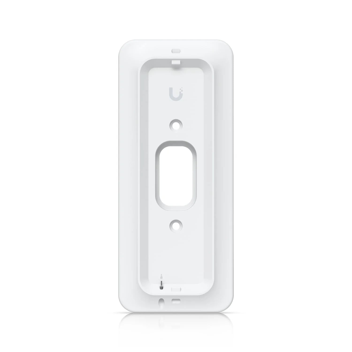 Ubiquiti G4 Doorbell Pro PoE Gang Box Mount, White,Secure, Flat/ 25° Angled Wedge Angled Mounting Plate, Compatible NHU-UVC-G4-DBELL-POE