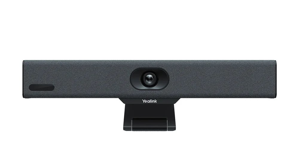 Yealink Meeting Bar A10 Microsoft Teams and Zoom Rooms on Android, Video Collaboration Bar, Small Rooms & Home Offices for 1-5 people, VCR11