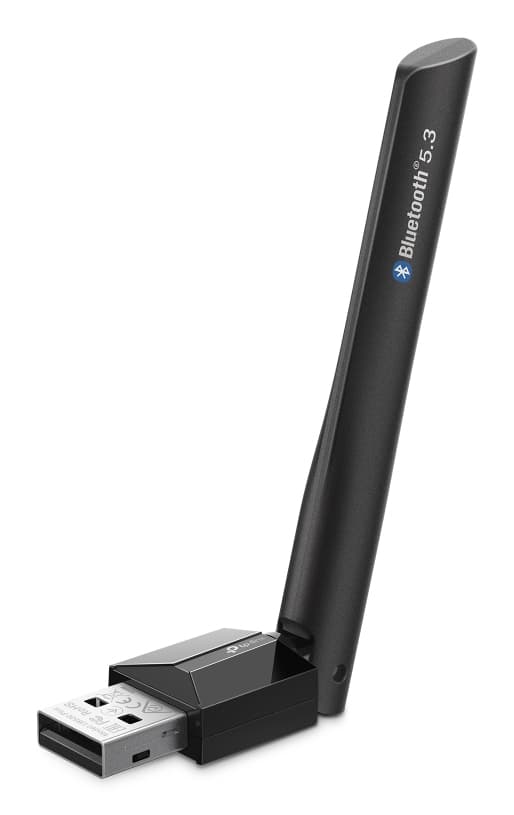 TP-LINK BLUETOOTH 5.3 LONG RANGE USB ADAPTER, ADJUSTABLE ANTENNA, 3YR