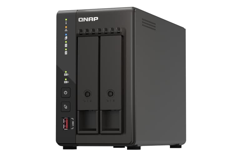 QNAP TS-253E-8G 2‑Bay NAS
