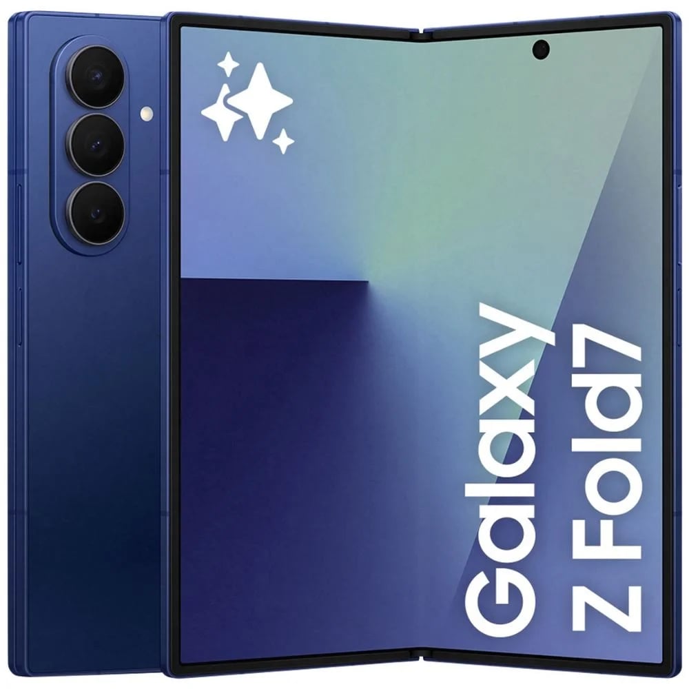 Samsung Galaxy Z Fold7 5G 256GB - Blue Shadow *AU STOCK*, 8.0', QXGA+, 120Hz, 12GB/256GB, 200MP/10MP, Single+ eSIM, 4400mAh, 2 Years Warranty
