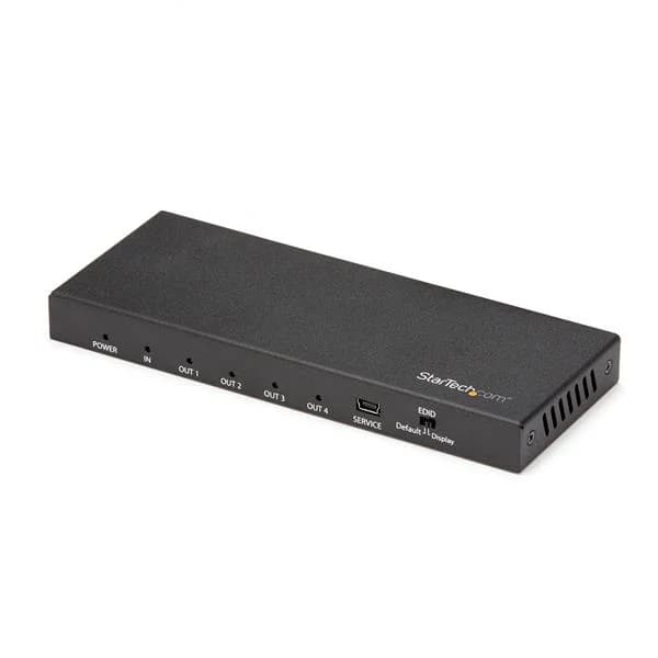 StarTech 4‑Port HDMI Splitter 4K 60 Hz