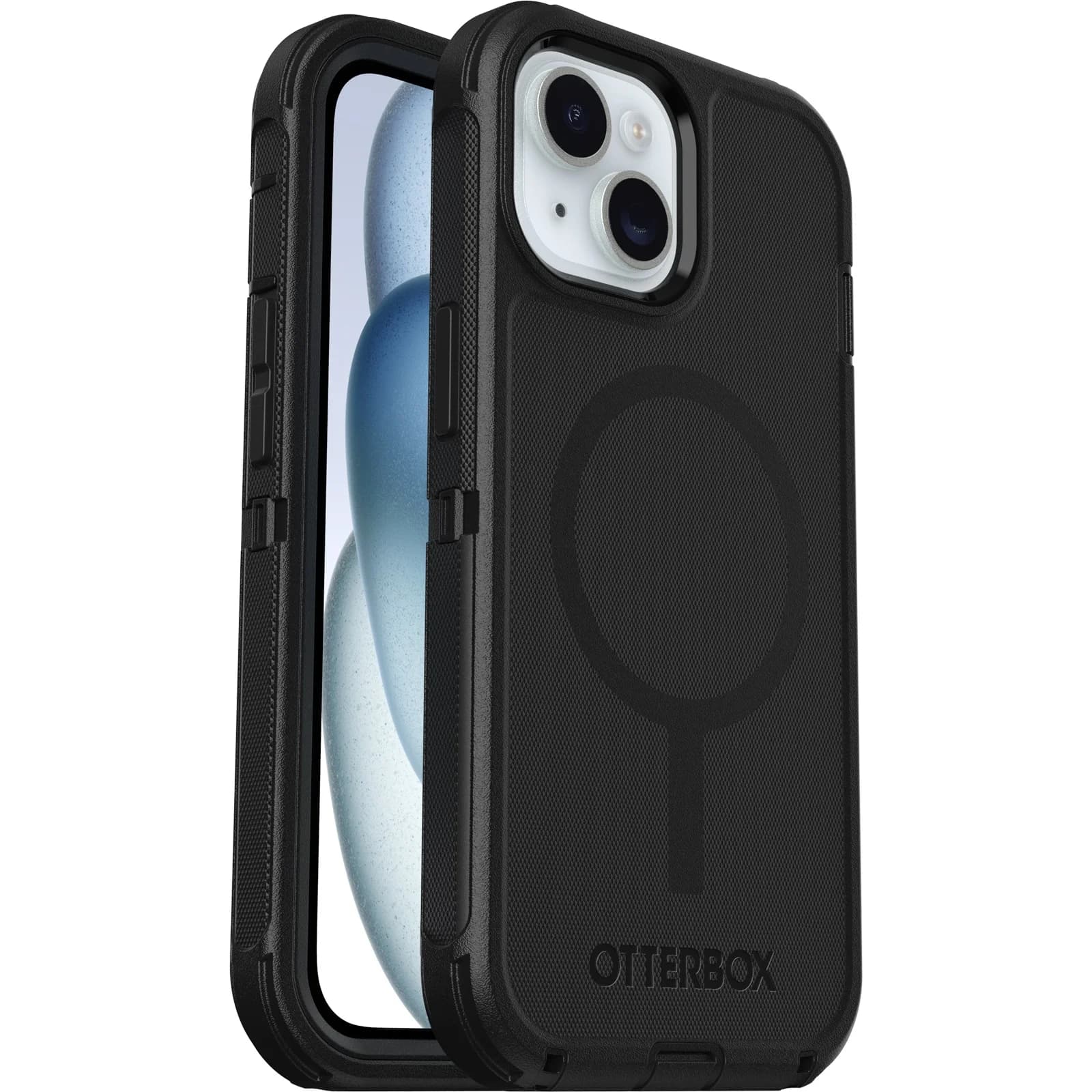OtterBox Defender MagSafe iPhone 6.1" Black Case