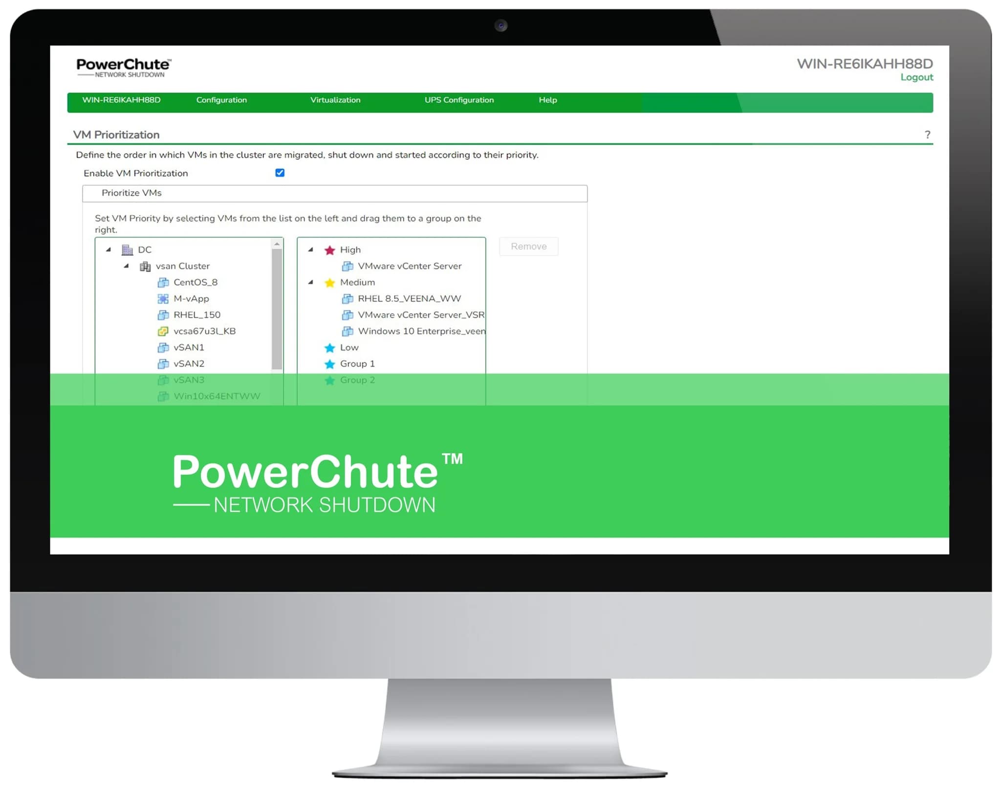 APC DIGITAL LICENSE, POWERCHUTE NETWORK SHUTDOWN FOR VIRTUALIZATION AND HCI, 1 YEAR LICENS