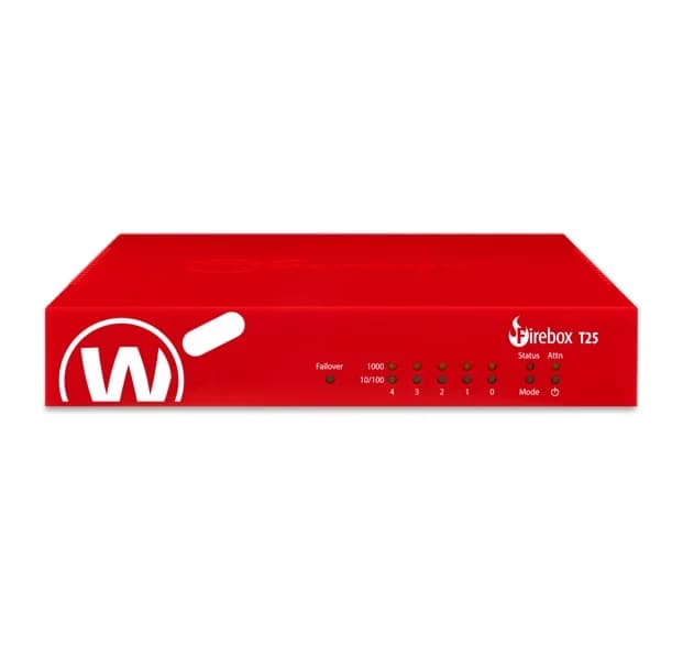 WatchGuard Standard Support for Firebox T25 - 1-Year (License ONLY; HW SKU: WGT25000)