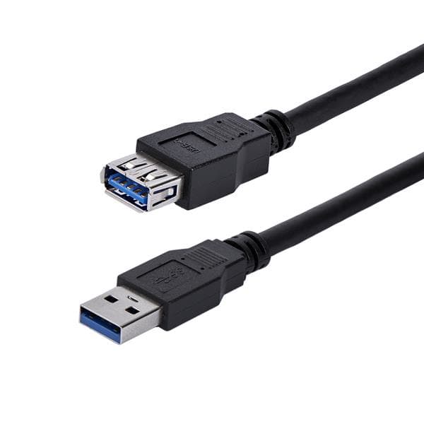 StarTech 1m USB 3.0 A Extension Cable – Black